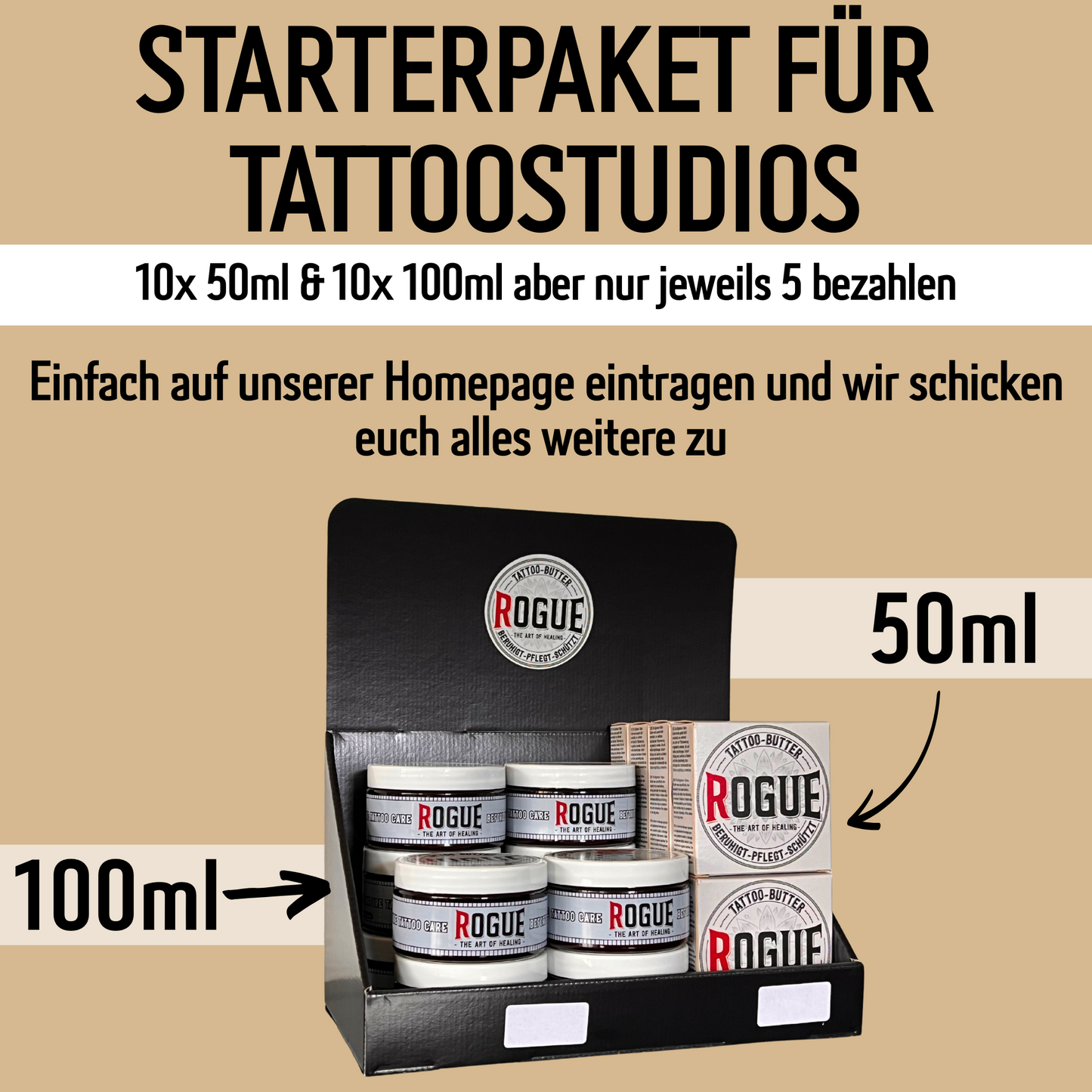 Starterpaket Tattoo Butter Studio