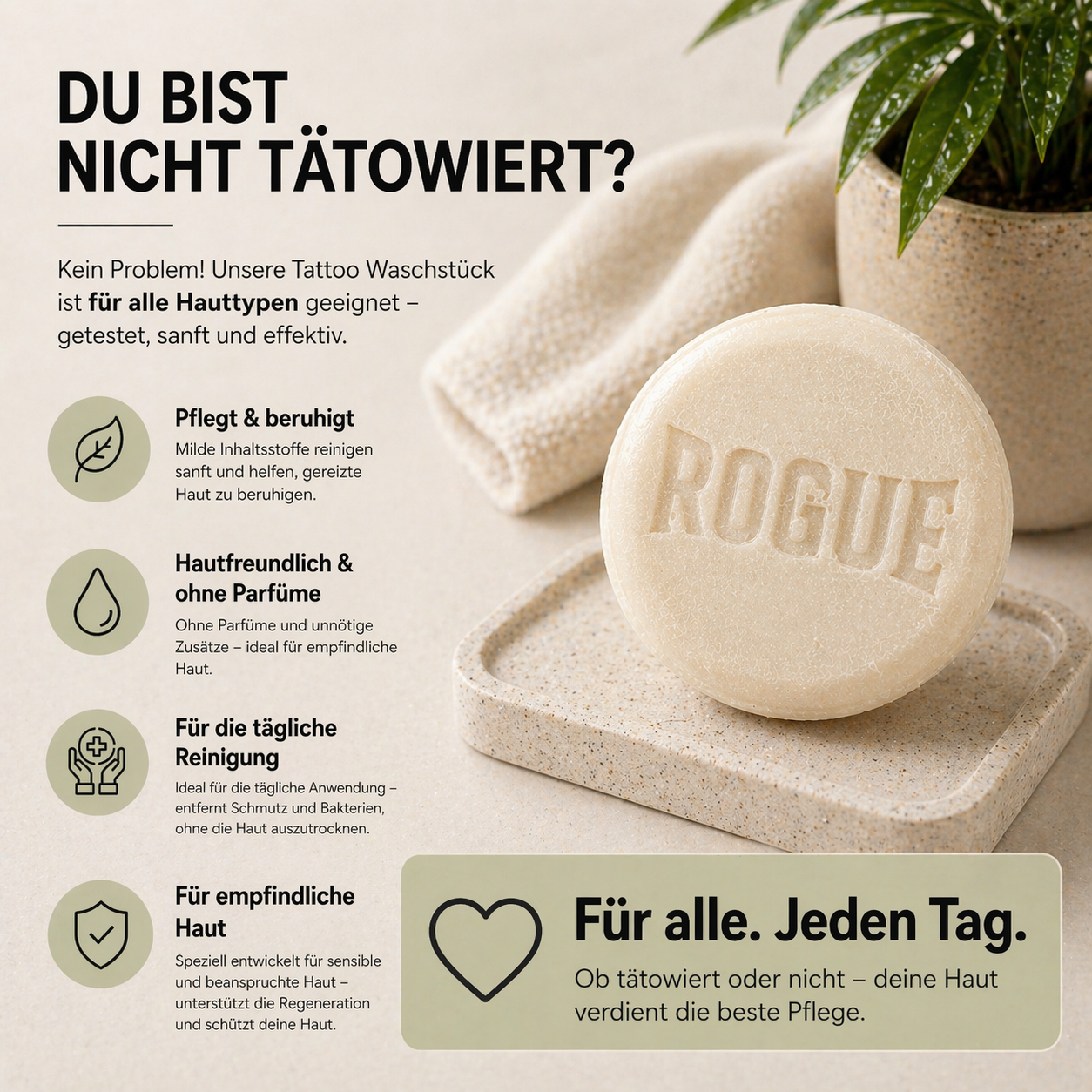 Rogue® Tattoo Seife