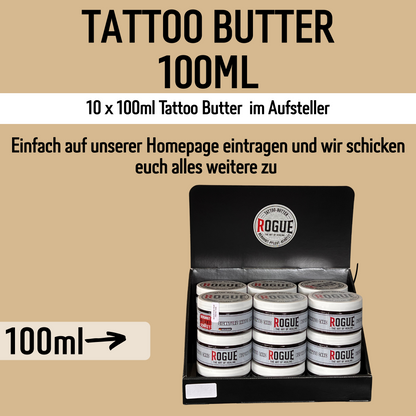 Rogue Tattoo Butter 100ml ( Thekenaufsteller 10 Stk. )