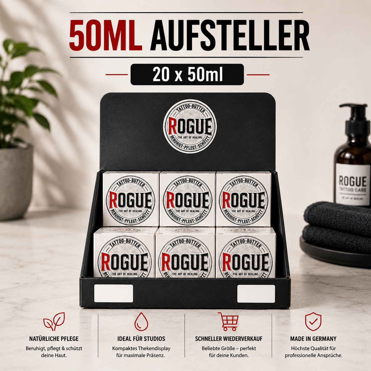 20 x 50ml Rogue® Tattoo Butter